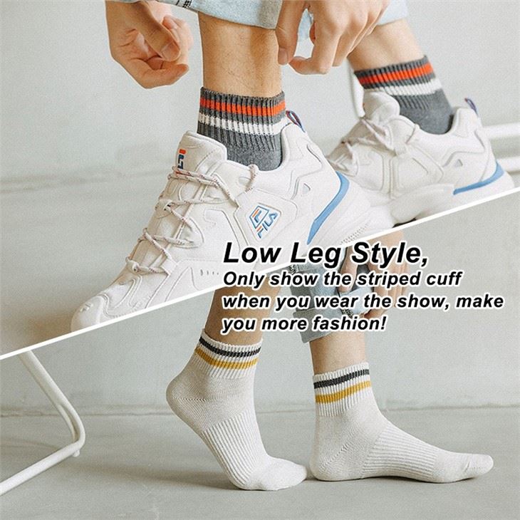 Ankle Men Classic Stripe Socks